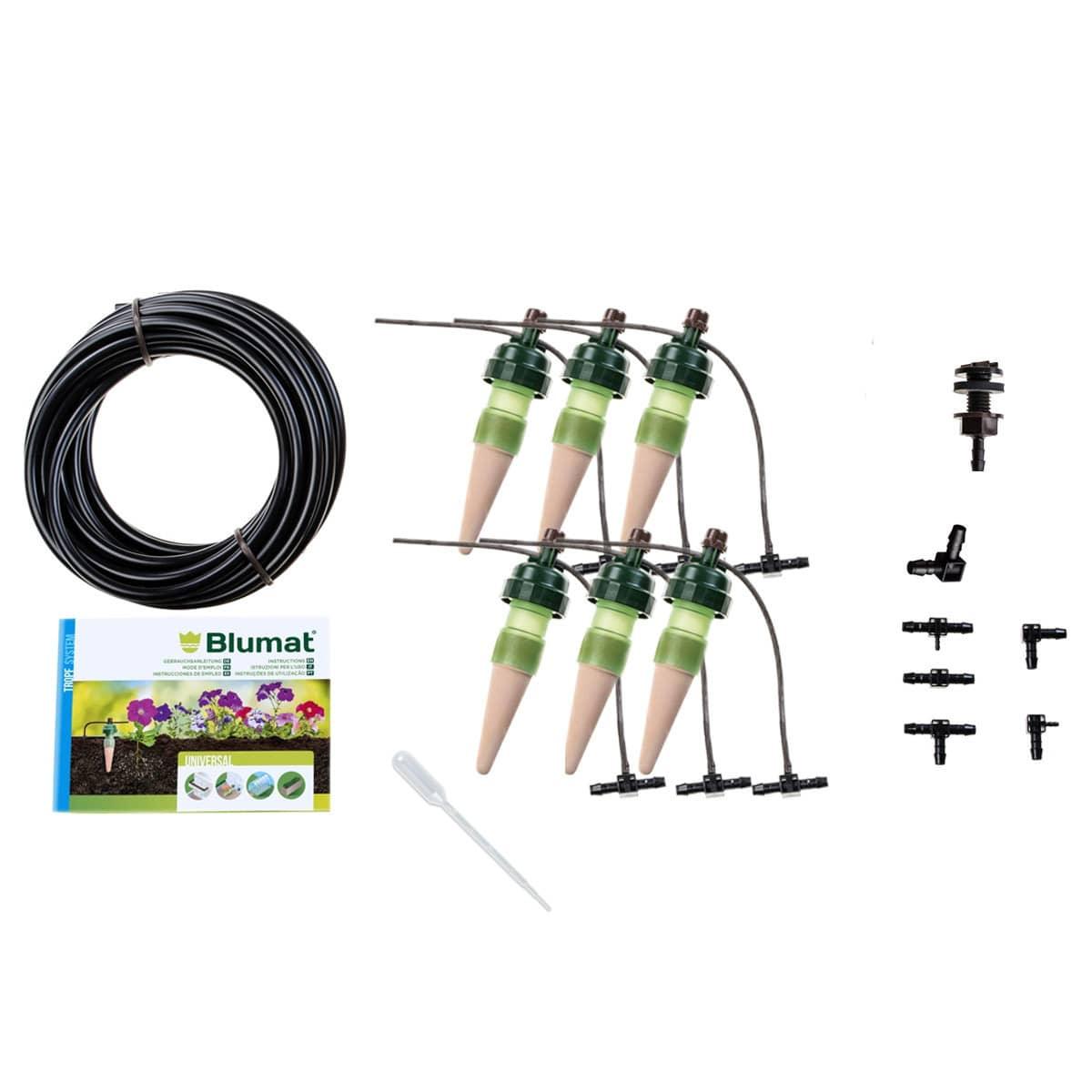 Blumat kit de riego para 6 plantas sin deposito