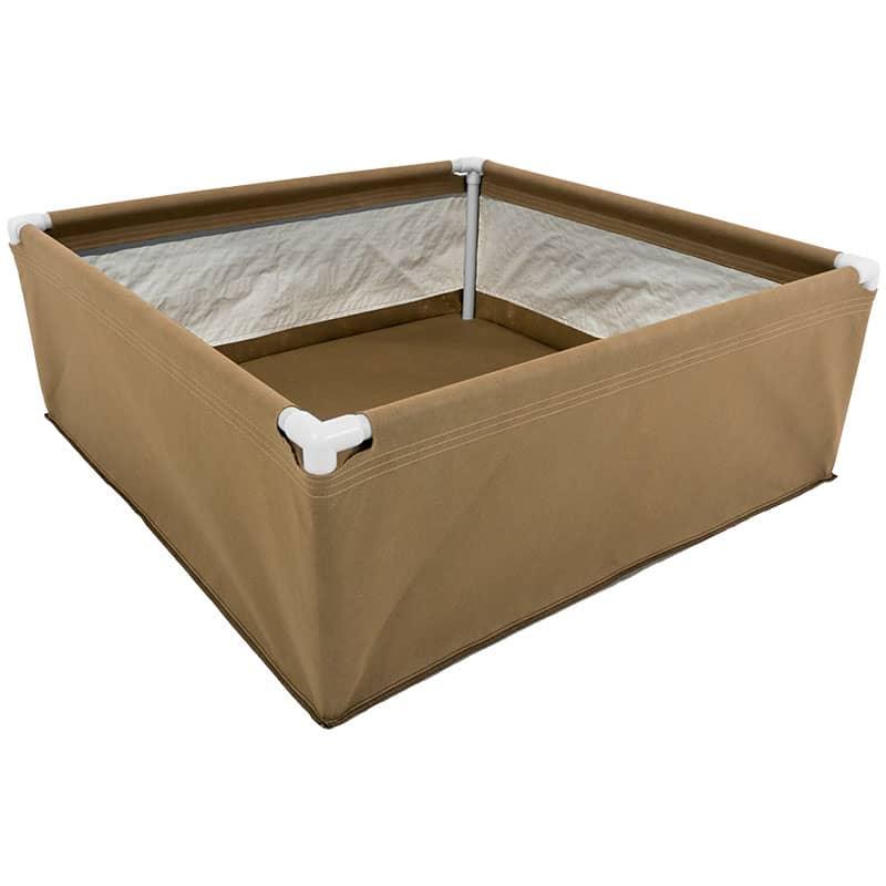 Cama de Cultivo de Tela Grassroots para Living Soil con Conexiones Enrejado - Mountainside Orgánicos