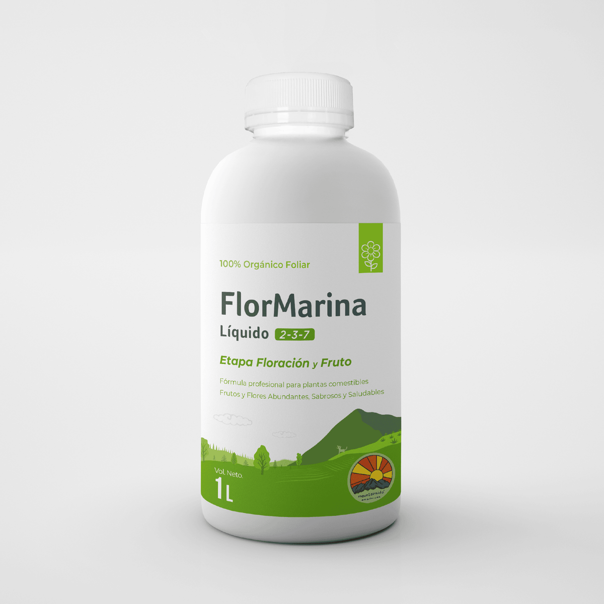 FlorMarina® Líquido Fertilizante Orgánico Etapa Floración y Fruto