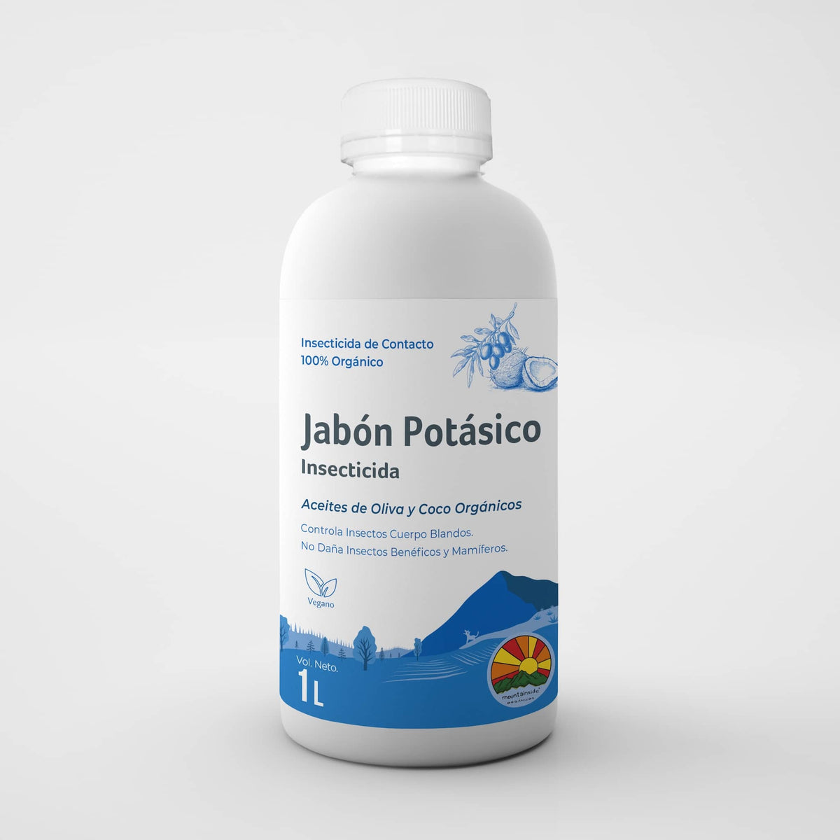 Jabón Potásico Hecho con Aceites Orgánicos - Insecticida Orgánico