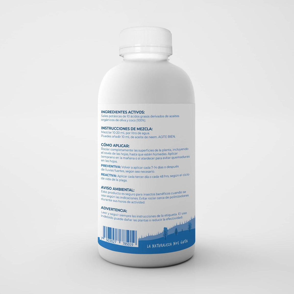 Jabón Potásico Hecho con Aceites Orgánicos - Insecticida Orgánico