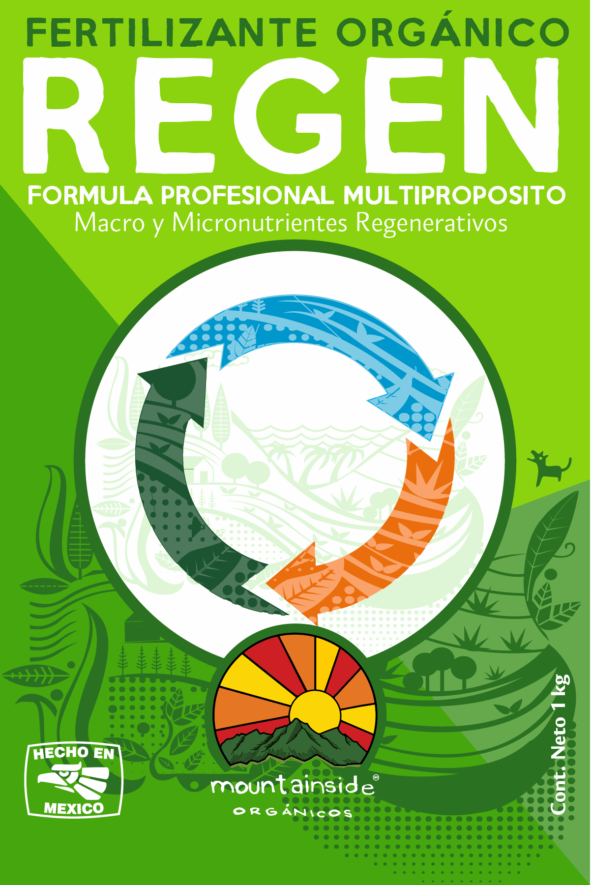 ReGen Fertilizante Orgánico Multipropósito, Regenerativo - Mountainside Orgánicos