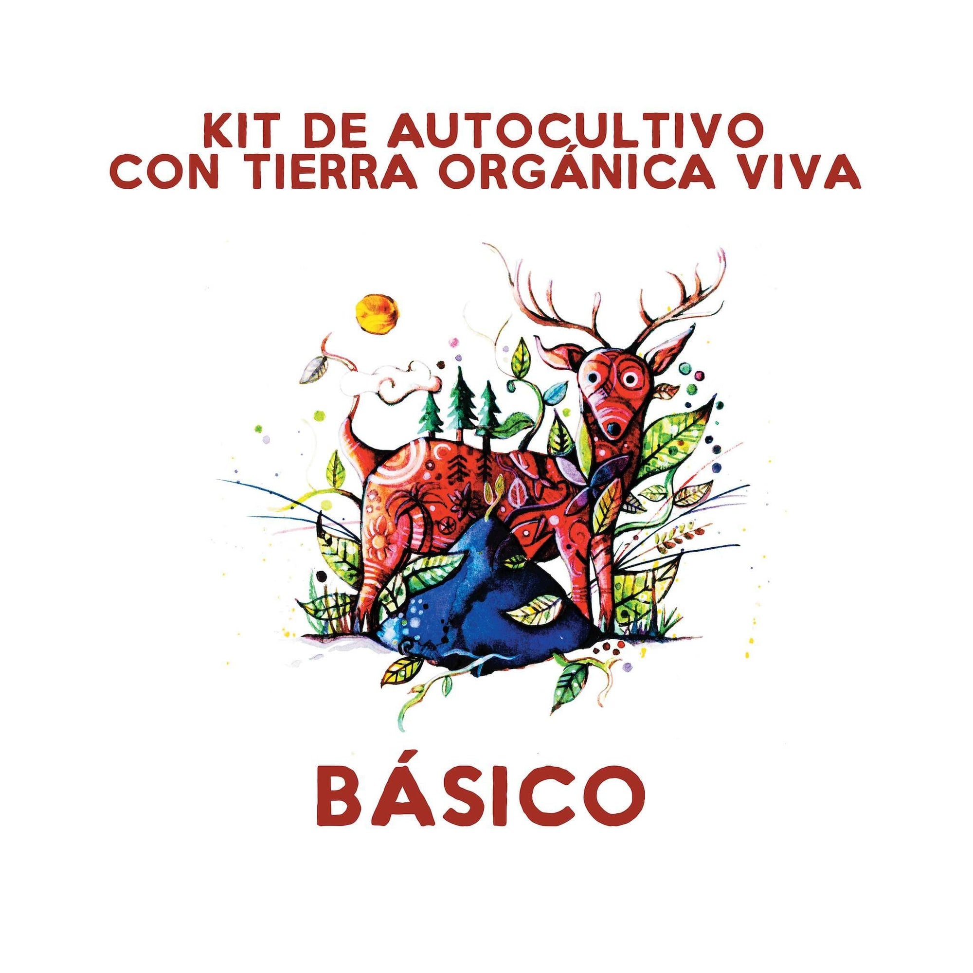 Kit de Autocultivo Orgánico Básico con Living Soil (Suelo Vivo) - Mountainside Orgánicos