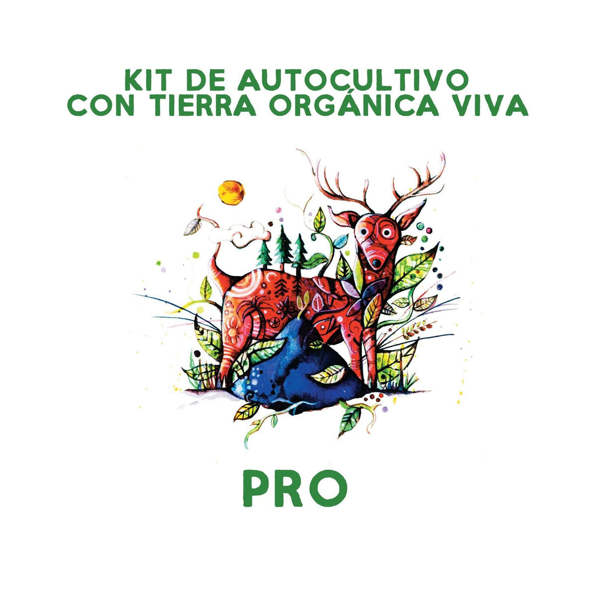Kit de Autocultivo Orgánico PRO Pack con Living Soil (Suelo Vivo) - Mountainside Orgánicos